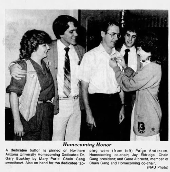 1983: Dr. Gary Buckley
